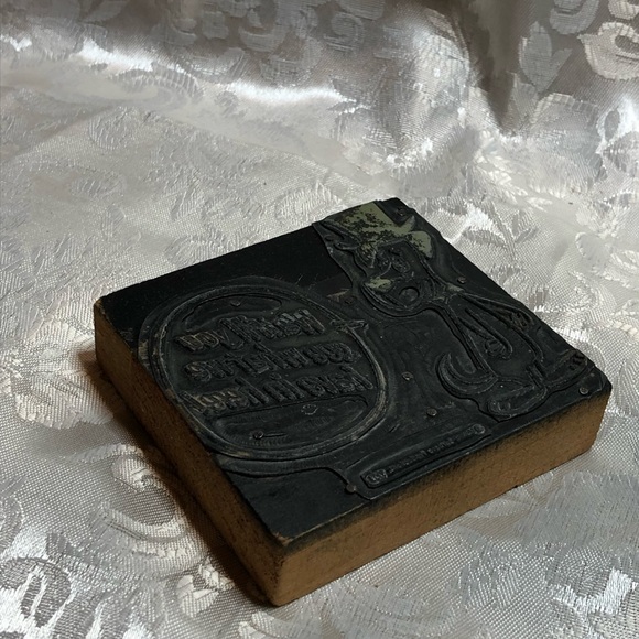 Antique Wood Print Block Huckleberry Hound Wait’ll You See What We Have In Here - Picture 7 of 7